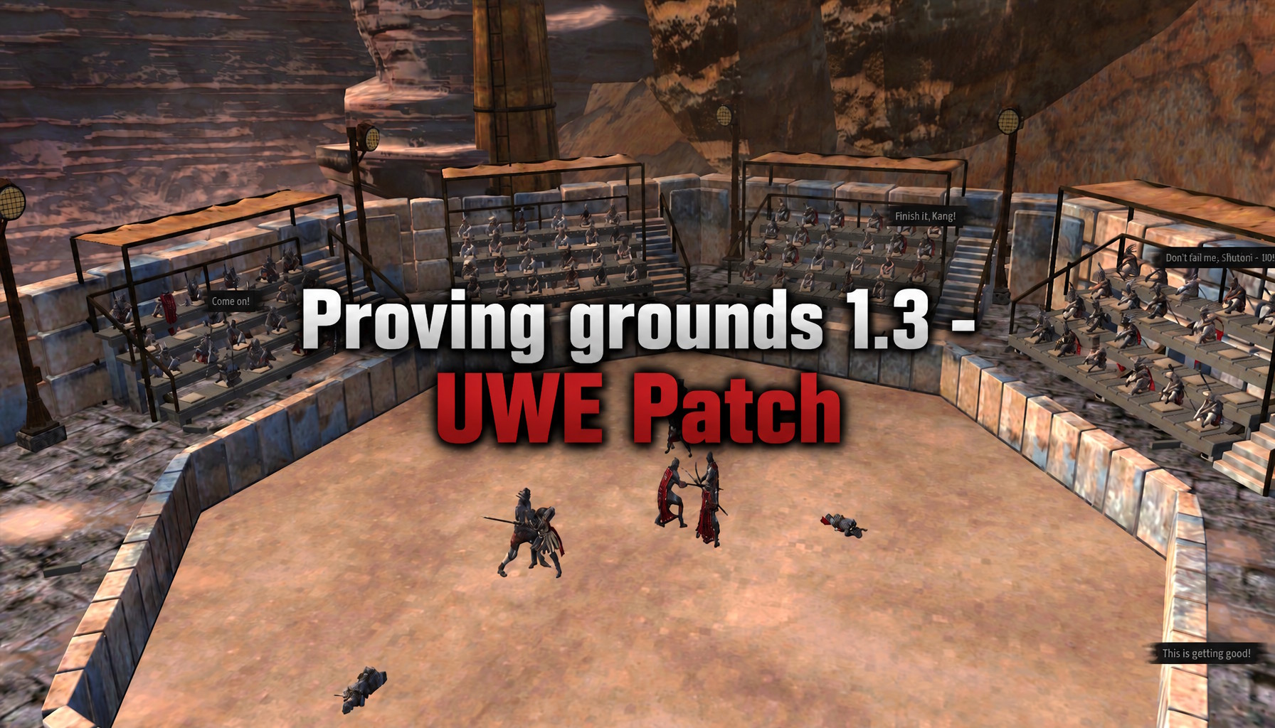 Proving Grounds 1.3 - UWE Compatibility Patch