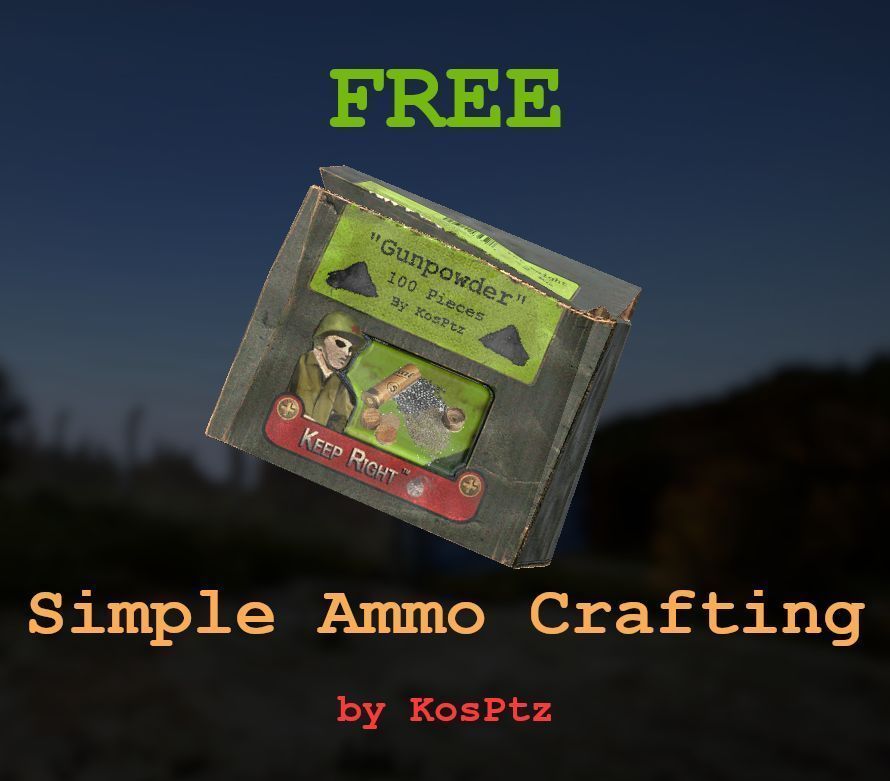 Simple Ammo Crafting