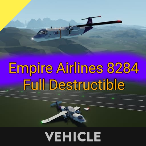 (Destructible) ATR 42 FedEx fedeer 