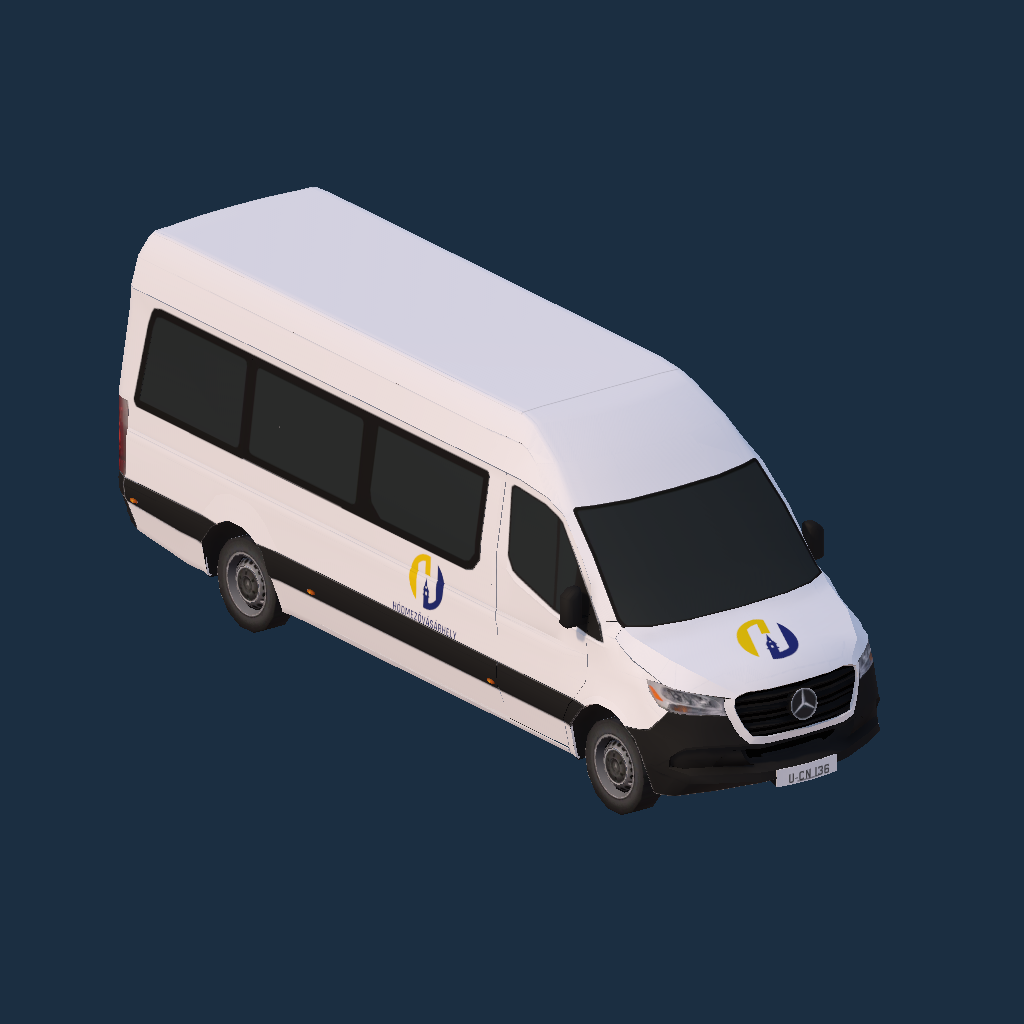 Mercedes-Benz Sprinter 2019 Hómezővásárhely logó