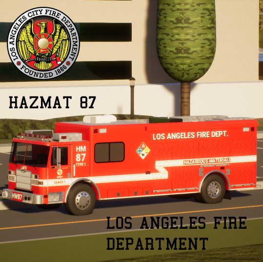 Pierce Arrow XT | Los Angeles Fire Dept. | Hazmat 87 | #60664