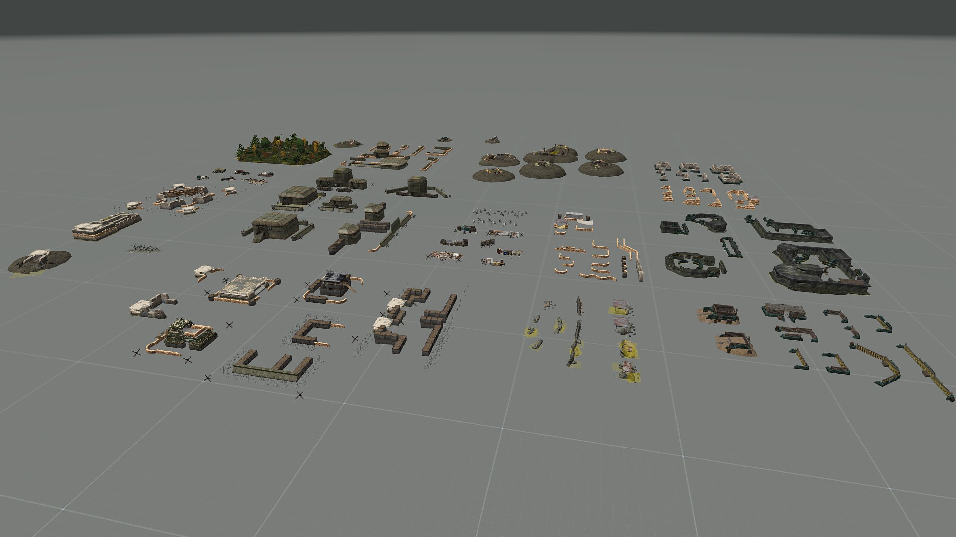 MSLT Fortification pack with Ai positions
