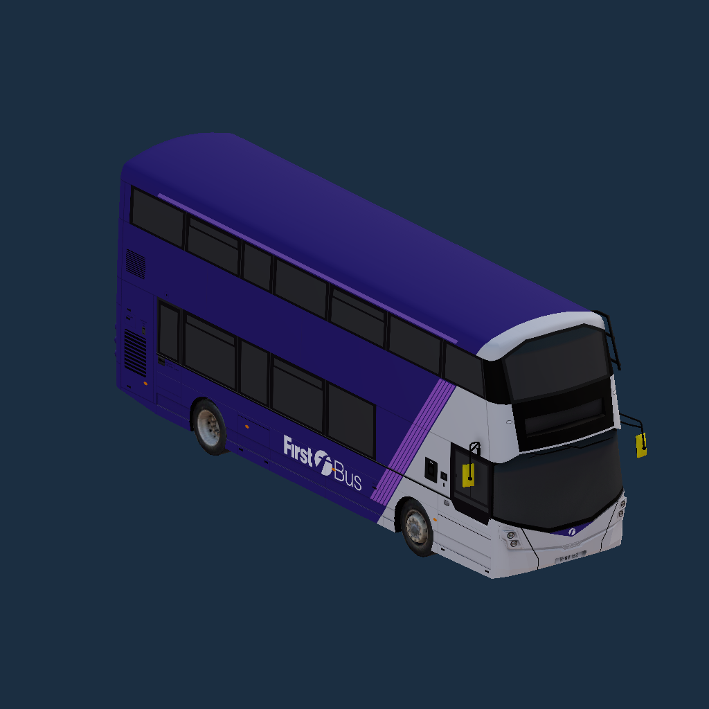 First Bus Ultraviolet Wright StreetDeck