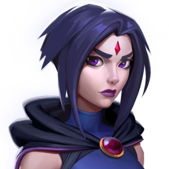 Raven (Multiversus) InfectionHUD Portrait - Zoey