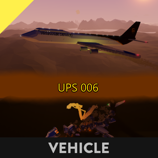 Boeing 747 Cargo UPS (DESTRUCTIBLE)