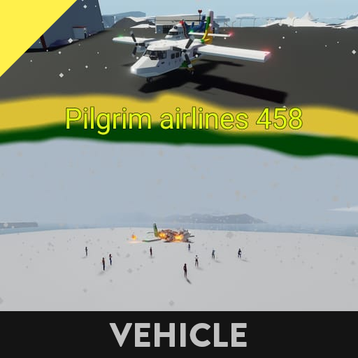 DHC 6 Twin otter Pilgrim airlines (destructible)