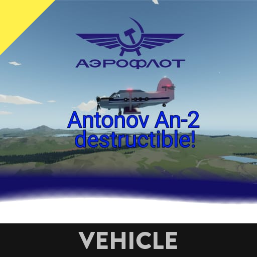 (Destructible) Antonov An-2 Aeroflot