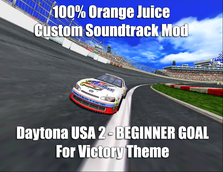 Daytona USA 2 - BEGINNER GOAL [Music mod for Winning Sound]