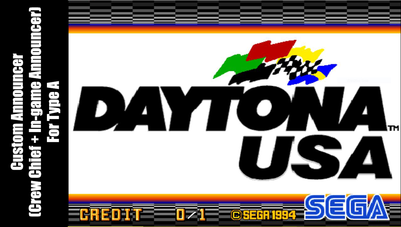 Daytona USA voices over Default Announcer Type A