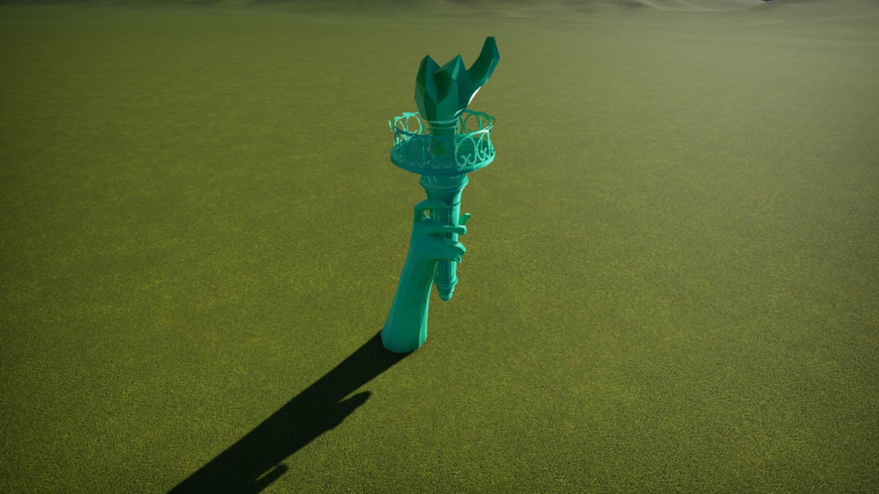 Disney America Liberty Torch