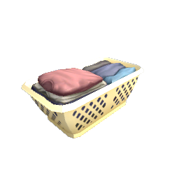 Laundry Basket- Yellow