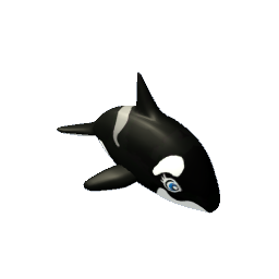 Inflatable Orca