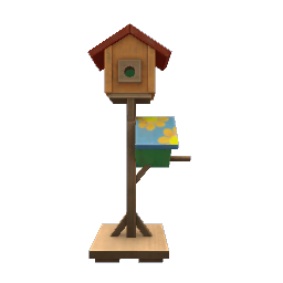 Birdhouse- Floral