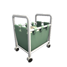 Laundry Hamper- Green