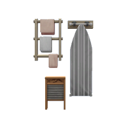 Hanging Laundry Board- White