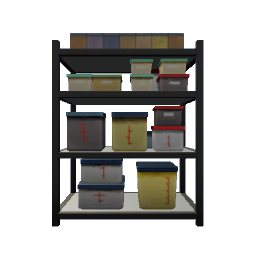 Pantry Shelf- Black