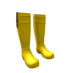 Rain Boots- Yellow