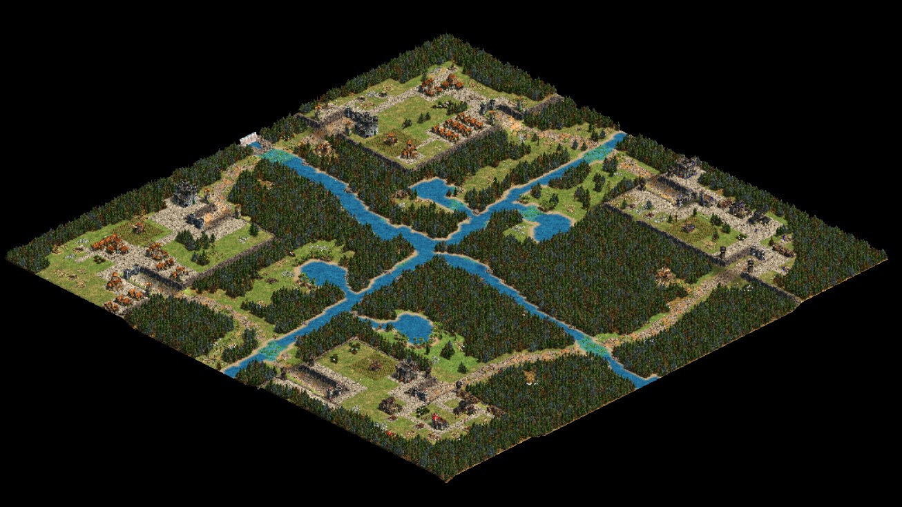 Greenways Map 2015 (2v2 & Free for all)