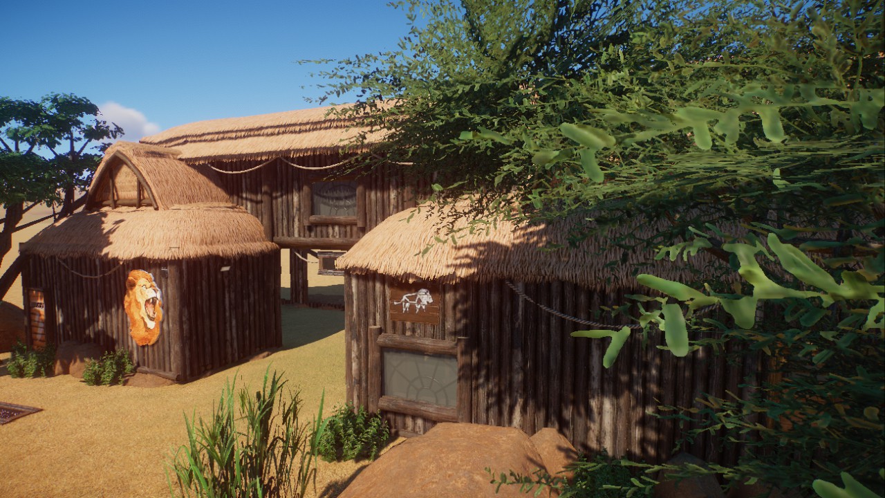 Lion Habitat Building