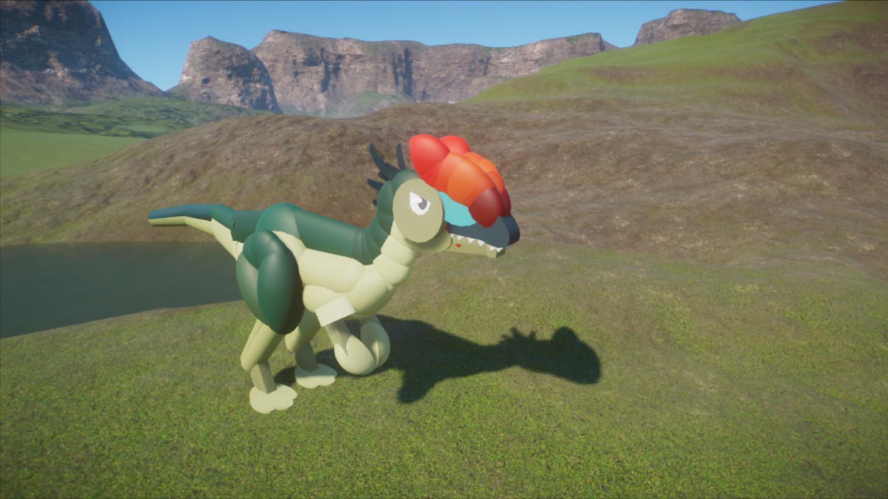 Planet Zoo: Dinosaur Digs - Dilophosaurus
