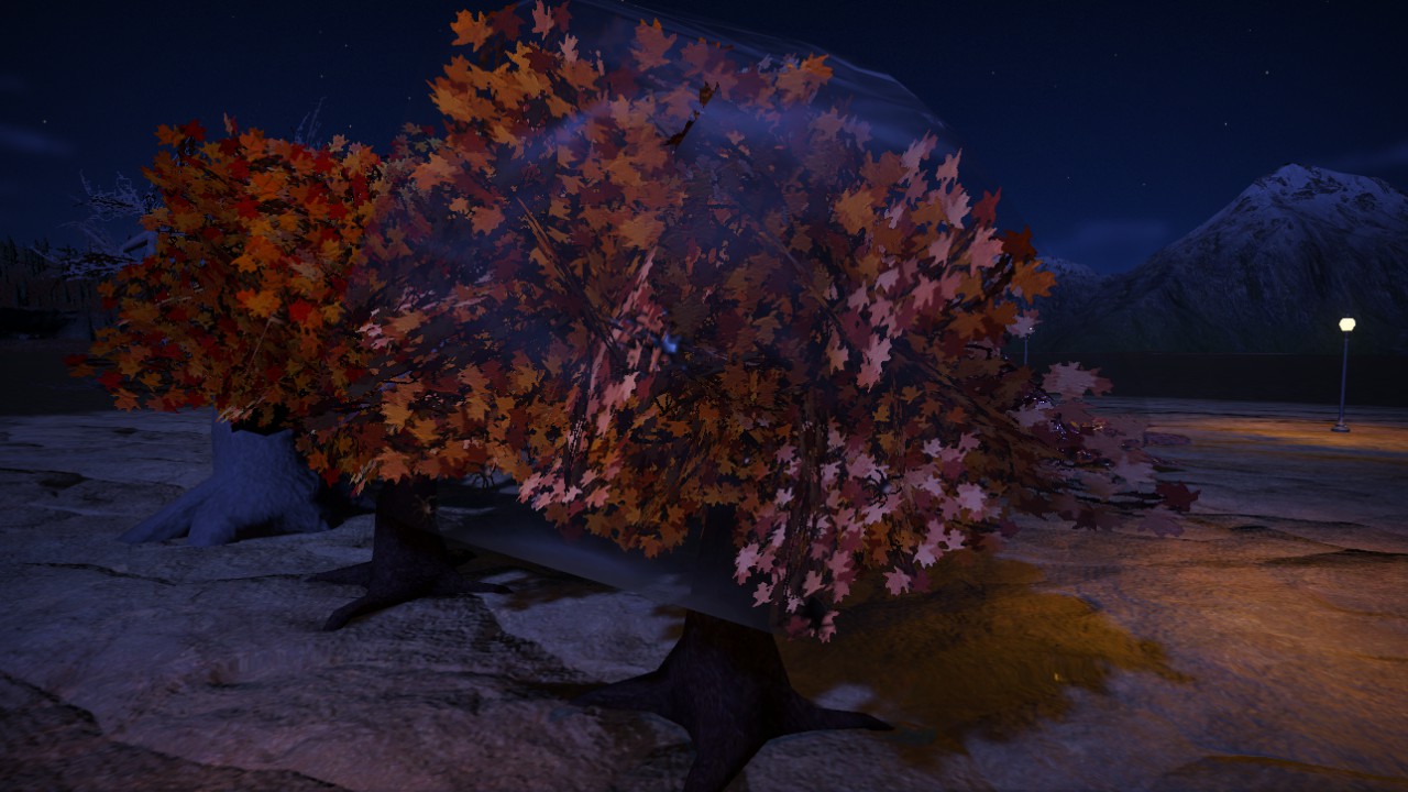 Infested Autumnal Tree