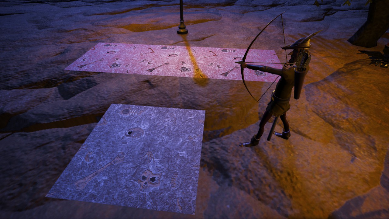 2m Grave Dirt Tile (Flexicolor)
