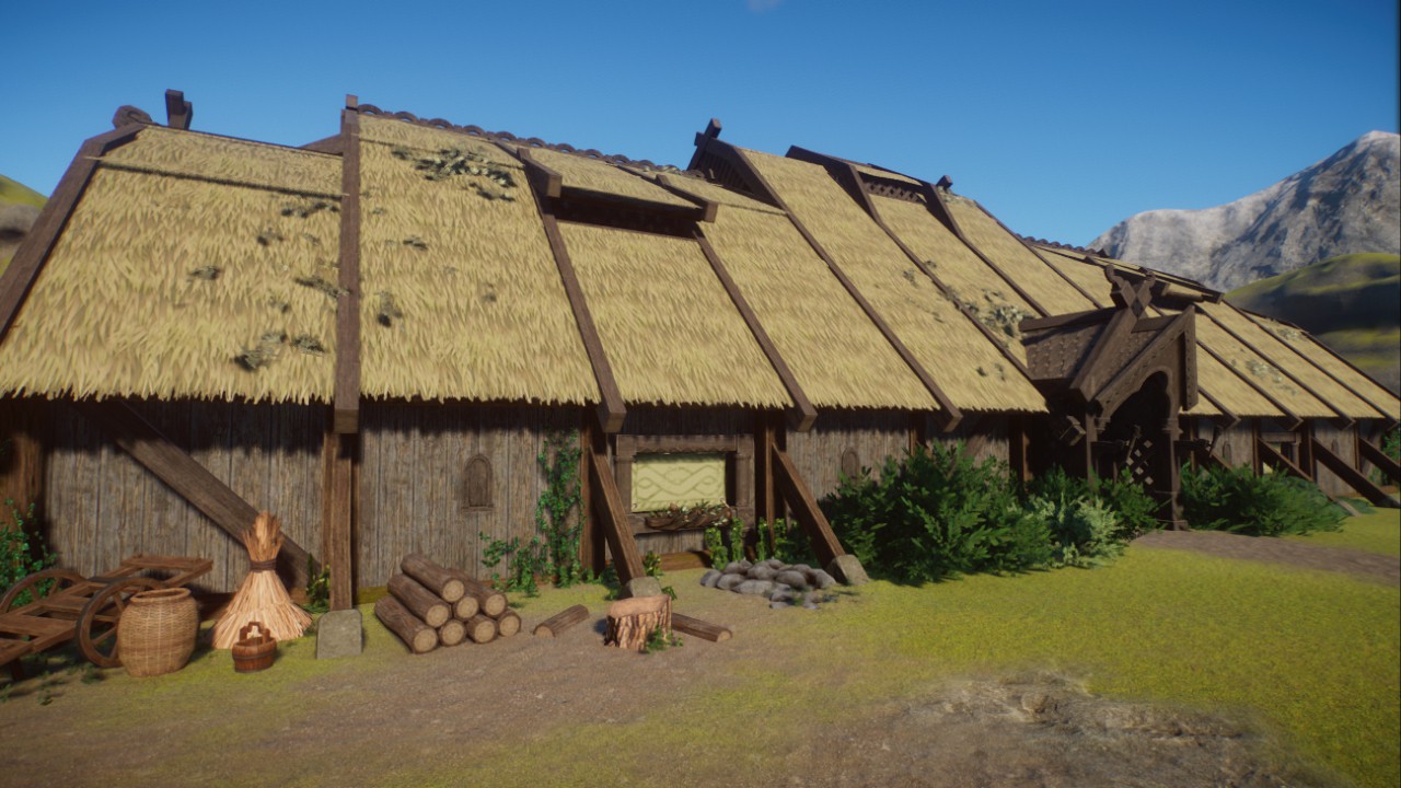 Nordic Longhouse Exhibit Hall