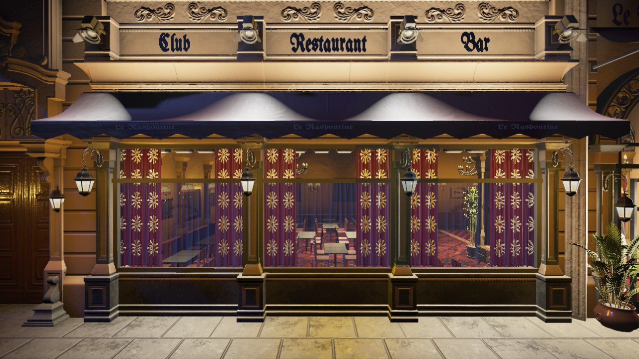 CURTAIN RASPOUTINE 2M