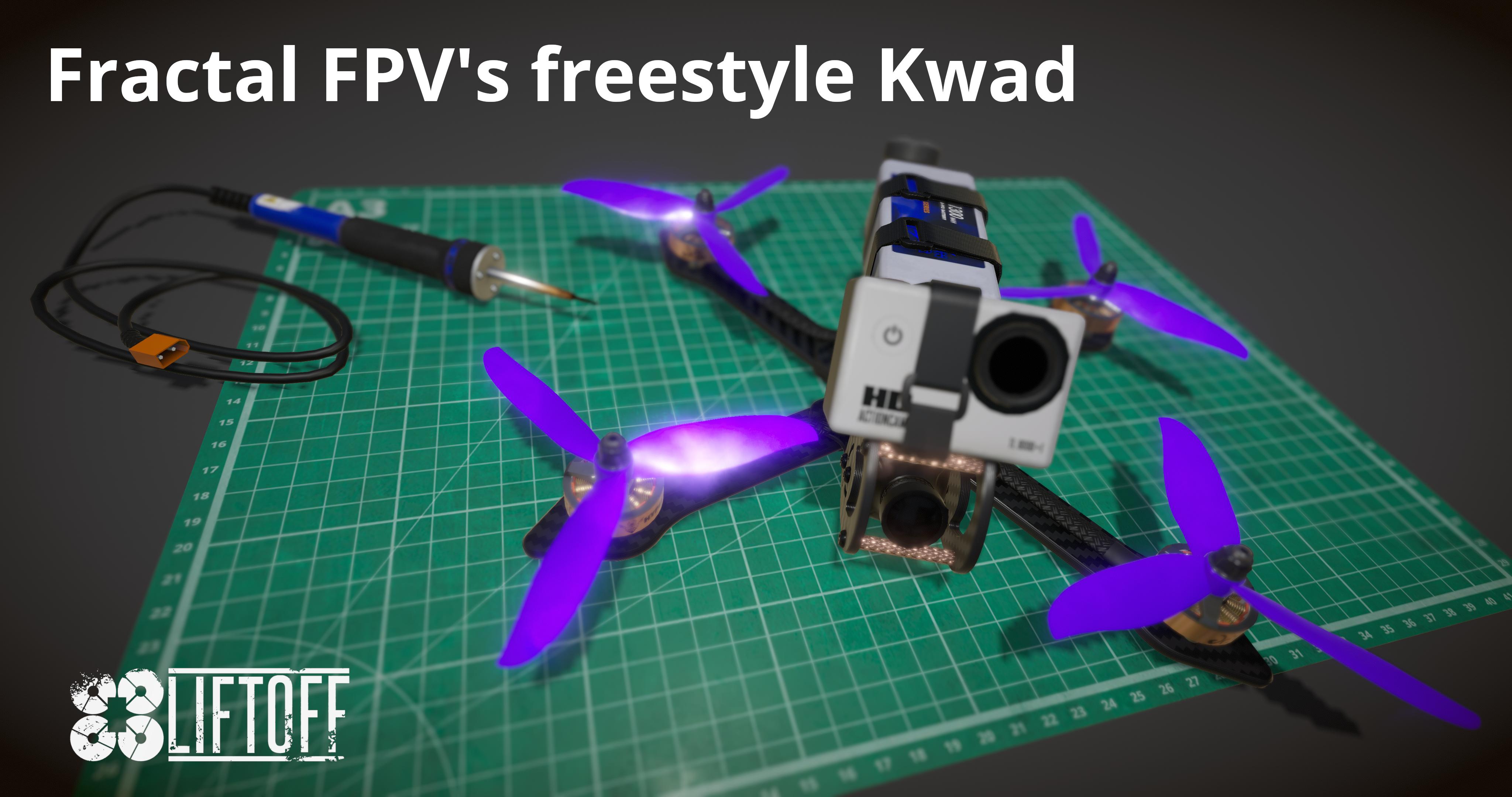 Fractal FPV's freestyle Kwad