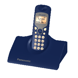 Cordless Phone Blue