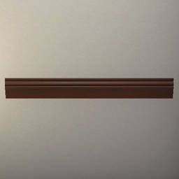 1 m Baseboard (Burned Beech)
