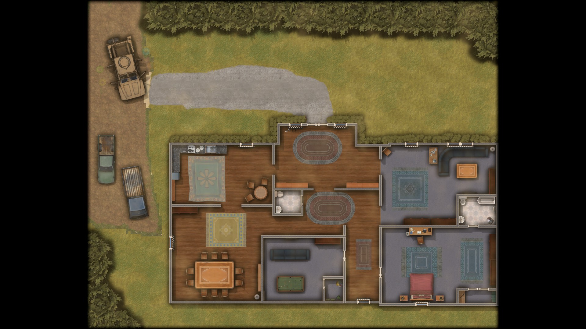 American house raid