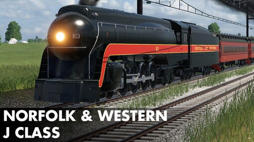 素敵な Steamワークショップ::Norfolk & Class J Western 鉄道模型