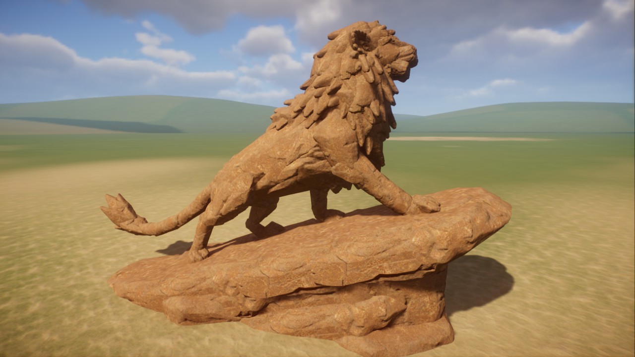 Lion Sculpture
