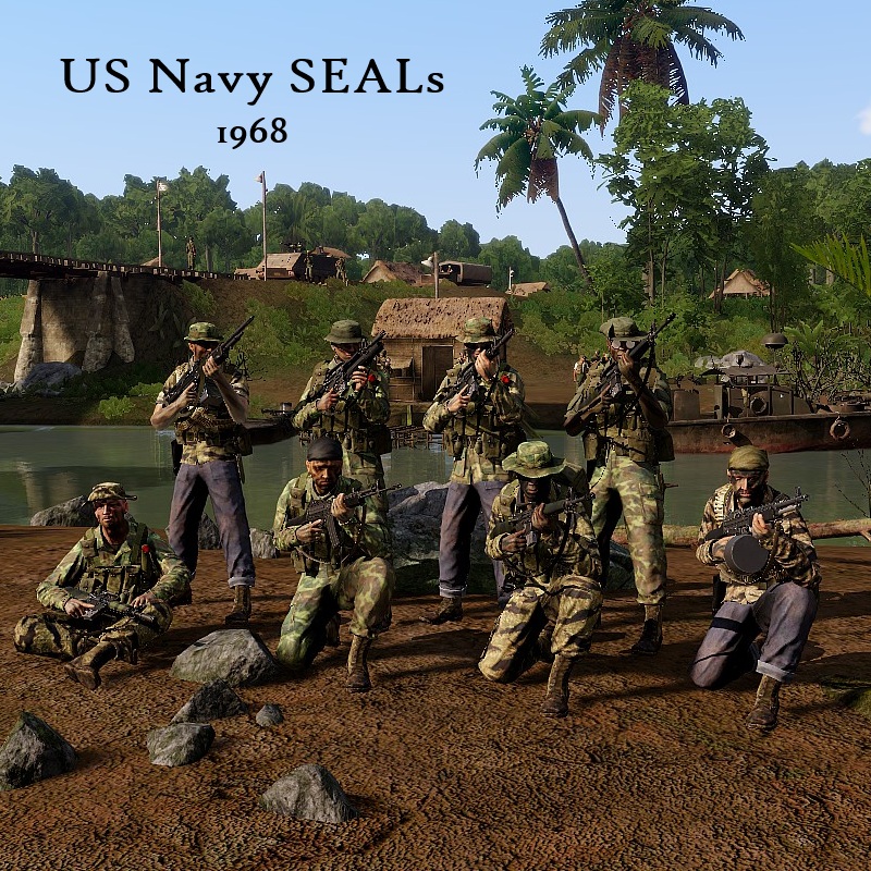 US Navy SEALs Platoon - 1968 preview