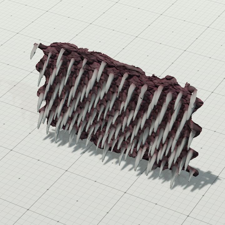 Wall of Fangs - Down