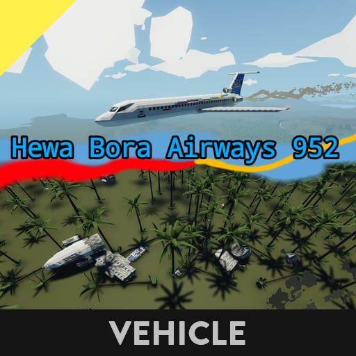 Boeing 727 Hewa Bora Airways (DESTRUCTIBLE)