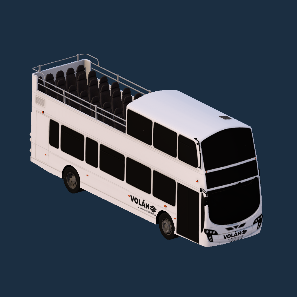 B9TL Open Top Volán (fekete) logó