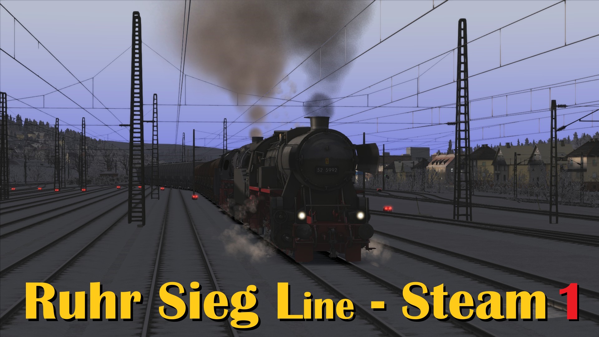 N.S991 Ruhr Sieg - Heavy Freight Siegen to Kreuztal