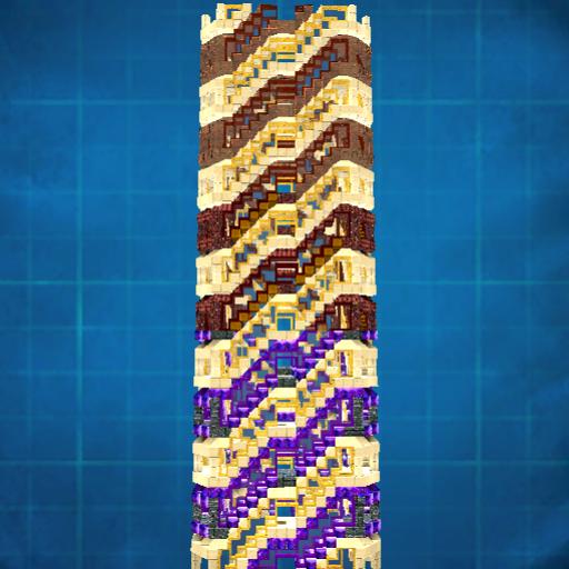 Stair "SnakDragon" x8 Part.1 H62L10R9D20