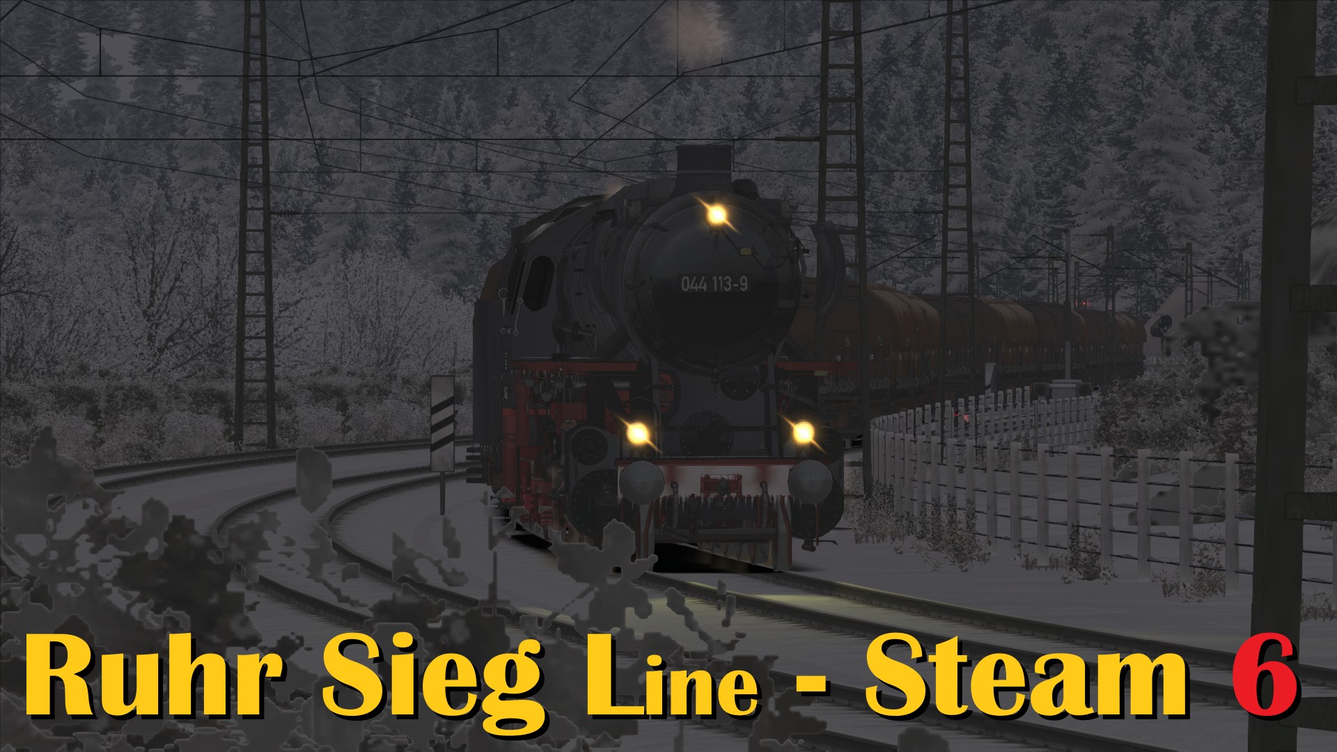 N.S996 Ruhr Sieg - BR 44 Altenhundem North (Black Ice Problem)