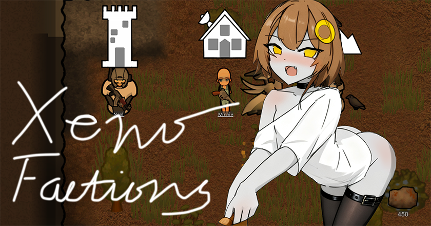 Xeno factions mod preview for RimWorld