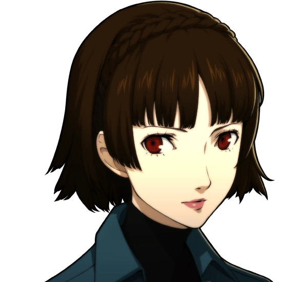 Makoto Nijima [Winter] (Persona 5) InfectionHUD Portrait - Rochelle
