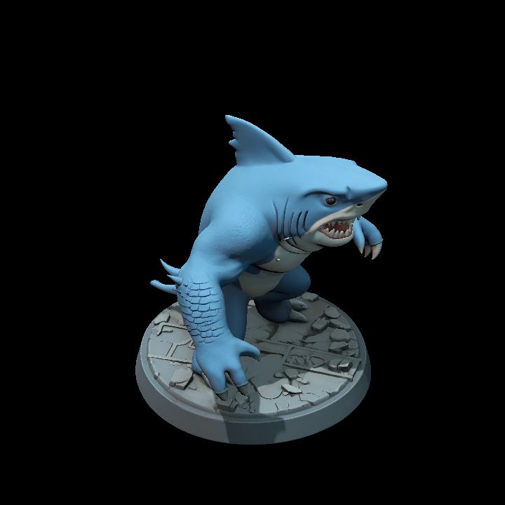 shark humanoid sahuagin