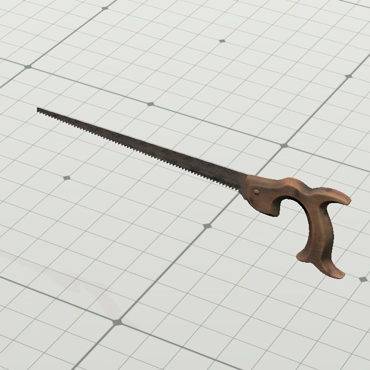 Saw, Vintage (Upright)
