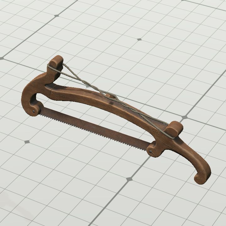 Hacksaw, Vintage (Upright)