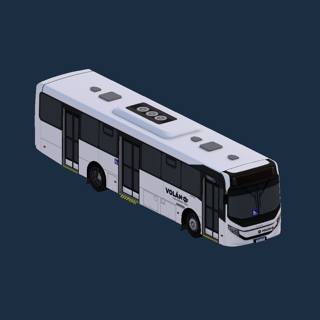 Caio Apache VIP V - OF 1724L (EMTU) Volán (fekete) logó
