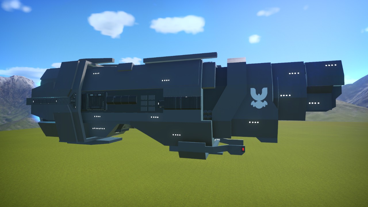 Halo Marathon-class heavy cruiser
