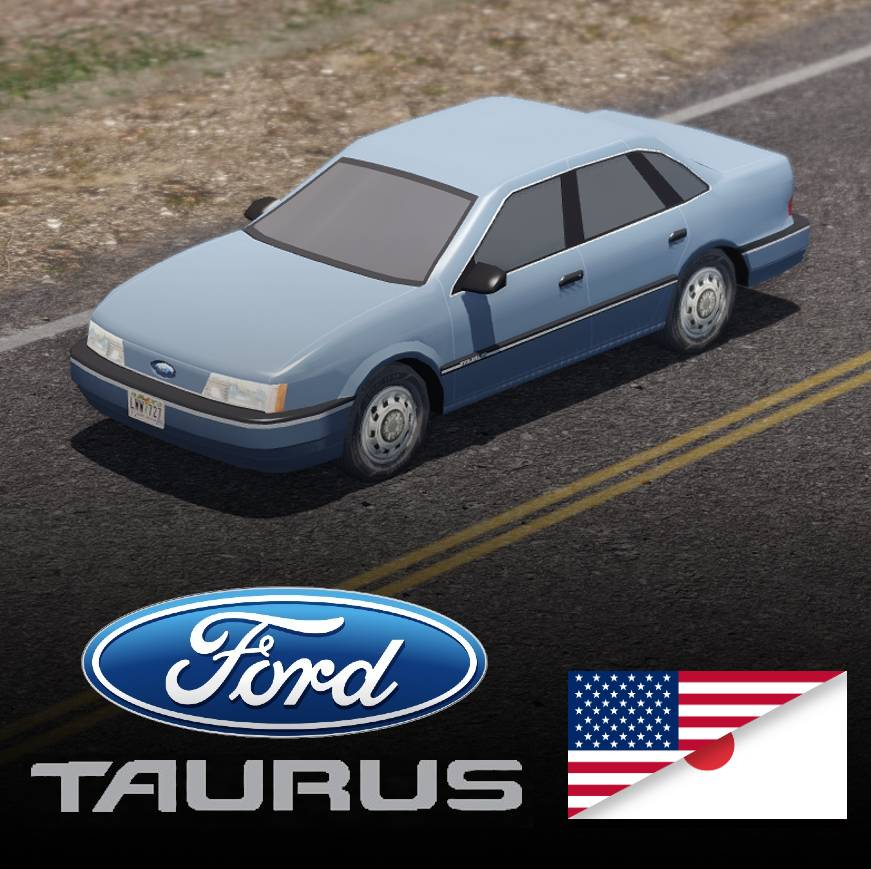 1986 Ford Taurus Pack Sedan (USDM/JDM)