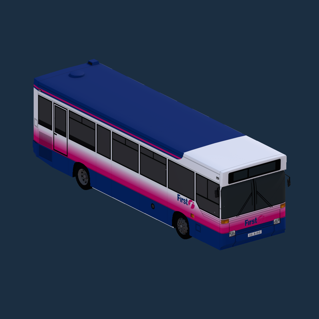 Dennis Dart Plaxton Pointer 1 9.8m First Barbie 2 Branded